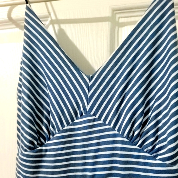 NWOT Polly & Esther Women's Strappy Striped Jumpsuit Size M - Picture 5 of 15